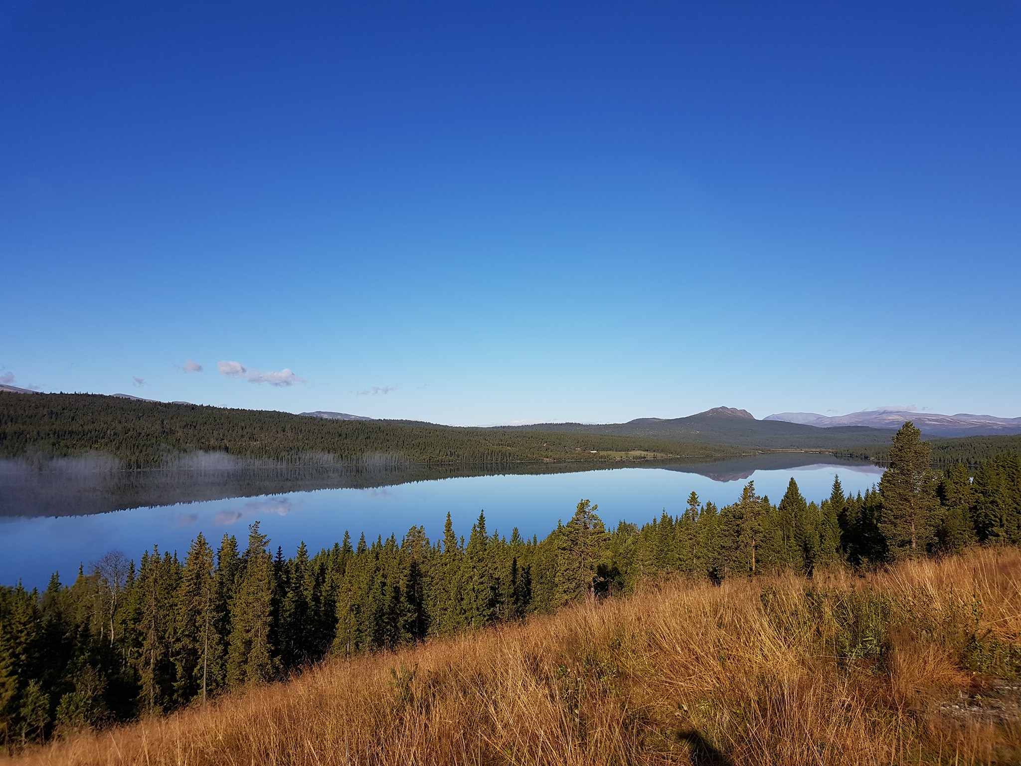 Utsikt utover Gålåvatnet